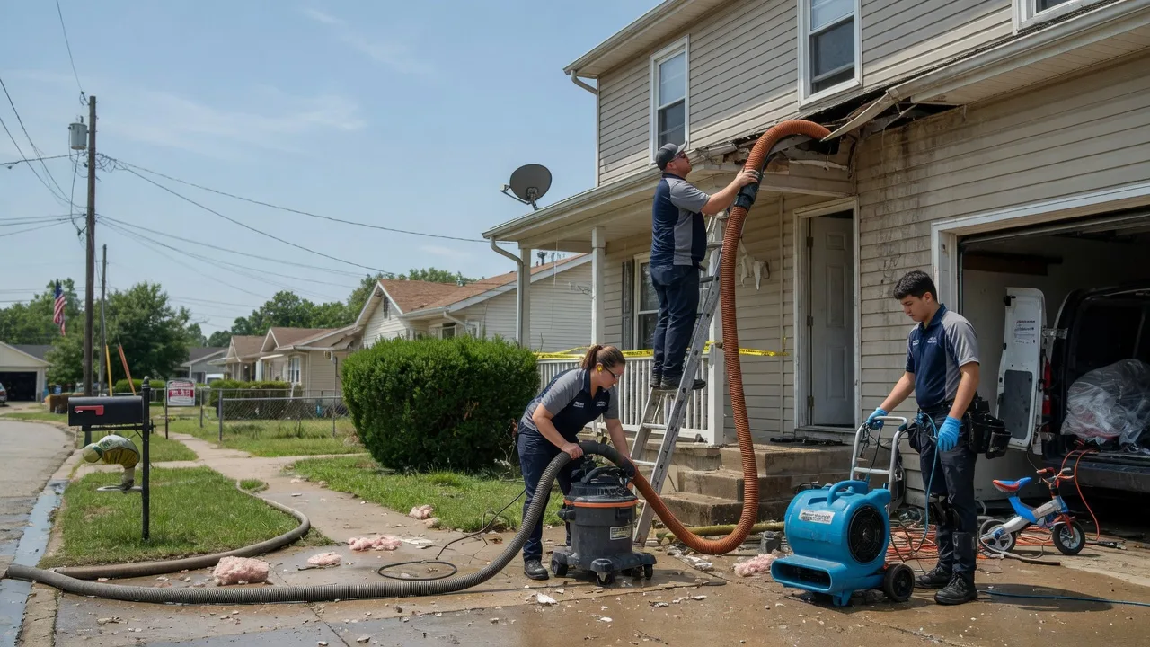 Water Damage Restoration in Dravosburg, PA near me